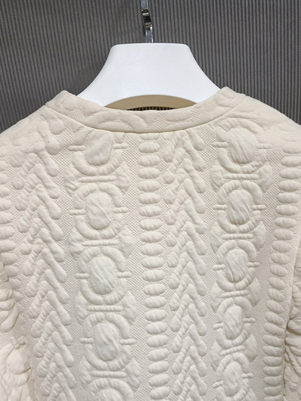Urban Loose Split-Joint False Two Sweatshirt