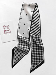 Original Polka-Dot Striped Plaid Shawl&Scarf
