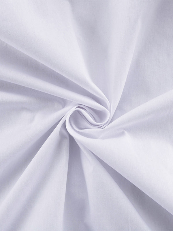 Solid Color Split-Joint Long Sleeves Loose Lapel Blouses