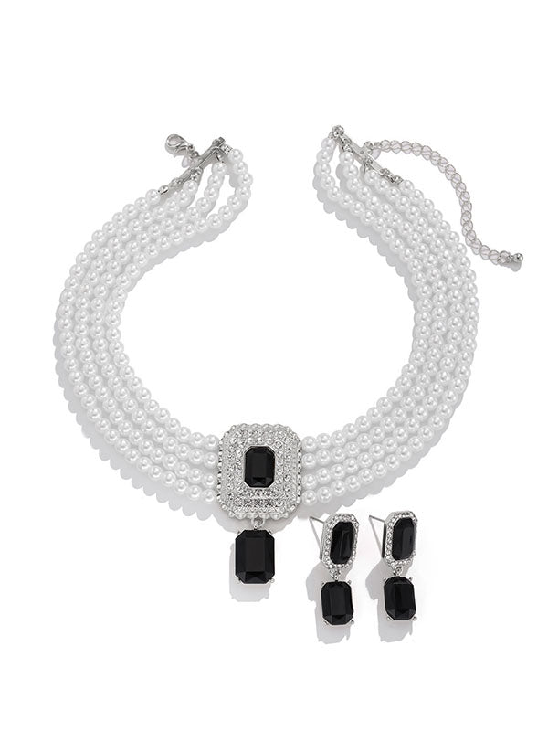 Geometric Necklaces Accessories Drop Earrings