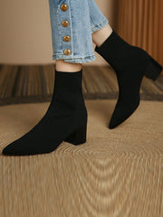 Split-Joint Sock Boots Boots