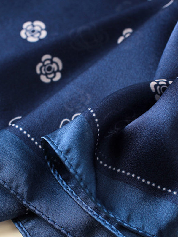 Floral Keep Warm Printed Wrap Scarf