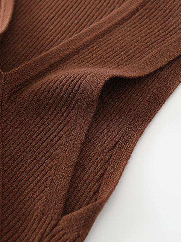 Asymmetric Solid Color Sleeveless V-Neck Vest Top