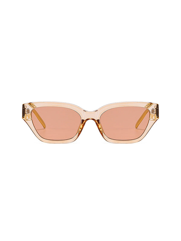 Geometric Hollow Sun-Protection Sunglasses Accessories