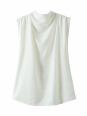 Original Simple Casual Chic Solid Color Vest Top