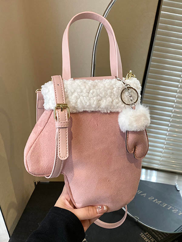 Geometric Zipper Handbags Crossbody Bags