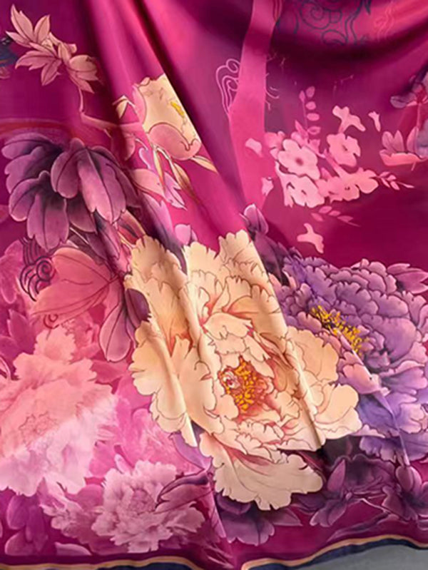 Floral Printed Scarf Headband