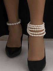 Geometric Two Pcs Anklets