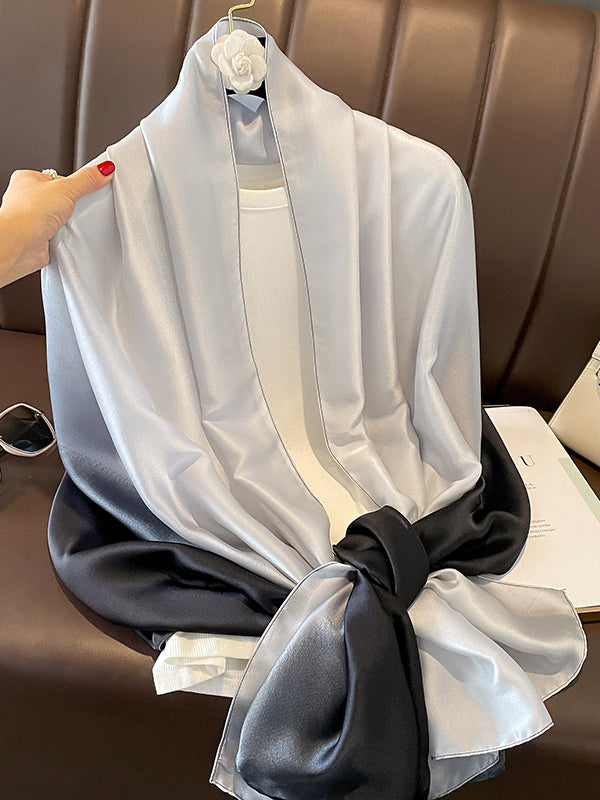 Gradient Keep Warm Leisure Scarf