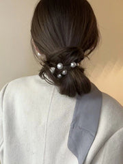Beaded Stretch; Elastic Ponytailholder Hairtie Hairbobble Hair Accessories