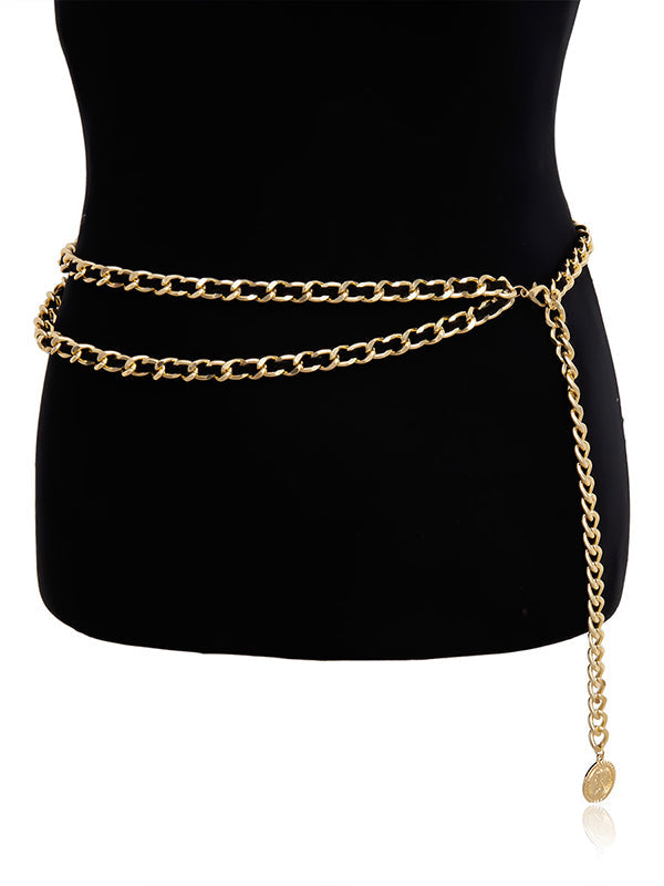 Vintage Geometry Waist Chain