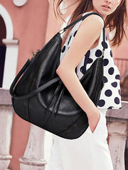 2 Pcs Pockets Zipper Handbags