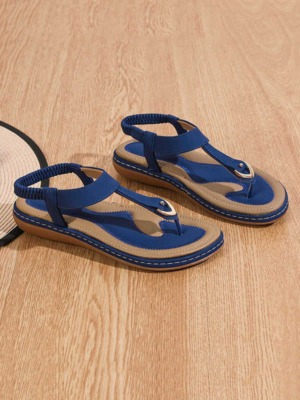 Elasticity Split-Joint Sandals Flip-Flops