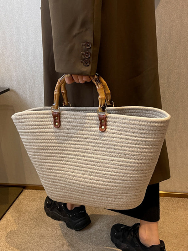 Leisure Split-Joint Handbags