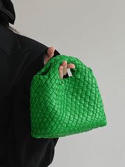 Solid Color Woven Handbags Crossbody Bags Bags
