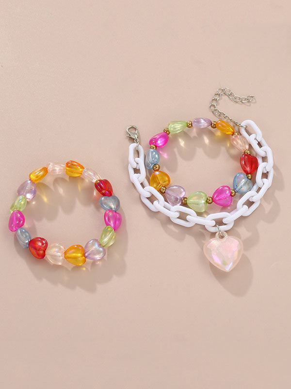Heart Shape Star Shape Bracelet Accessories