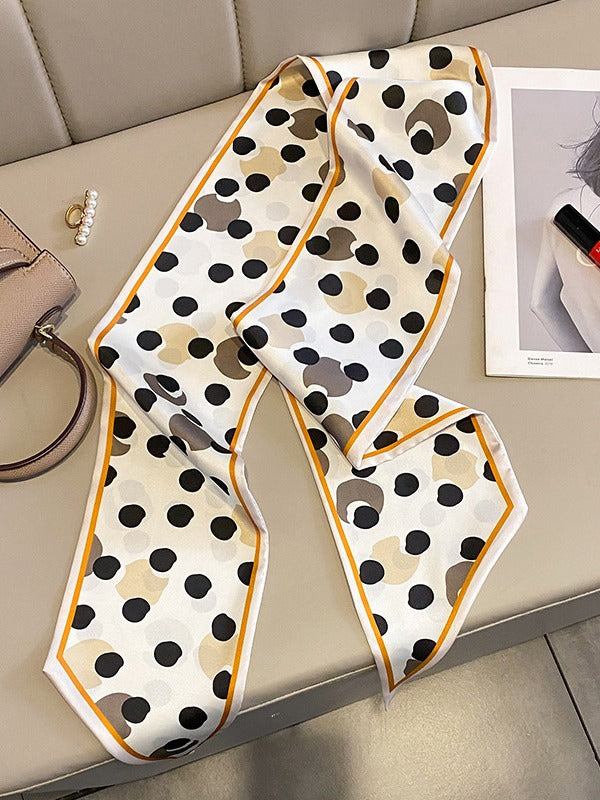 Contrast Color Polka-Dot Shawl&Scarf