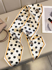 Contrast Color Polka-Dot Shawl&Scarf