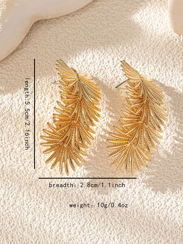 Geometric Normcore Drop Earrings