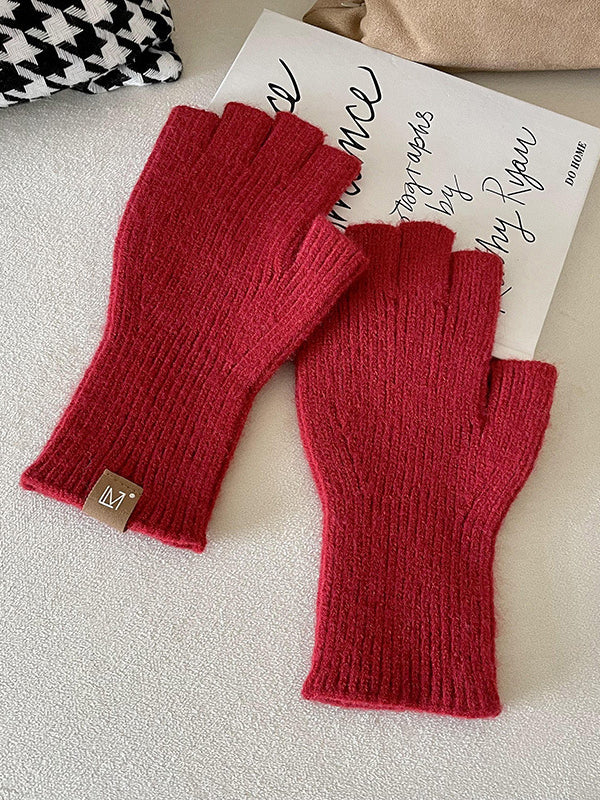 Keep Warm Velvet Gloves Accessories
