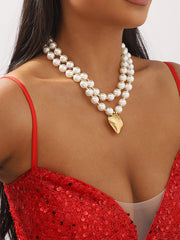 Beaded Heart Shape Necklaces Accessories Dainty Necklace