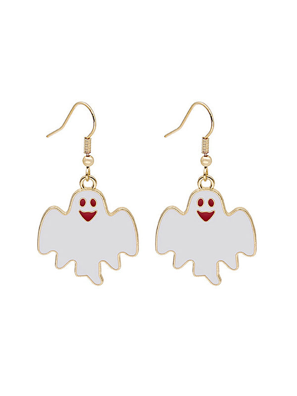 Geometric Drop Earrings Halloween