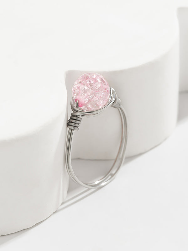 Casual Geometric Rings Accessories