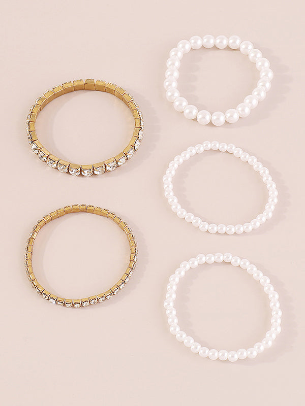 Geometric Rhine Stones Bracelet Accessories