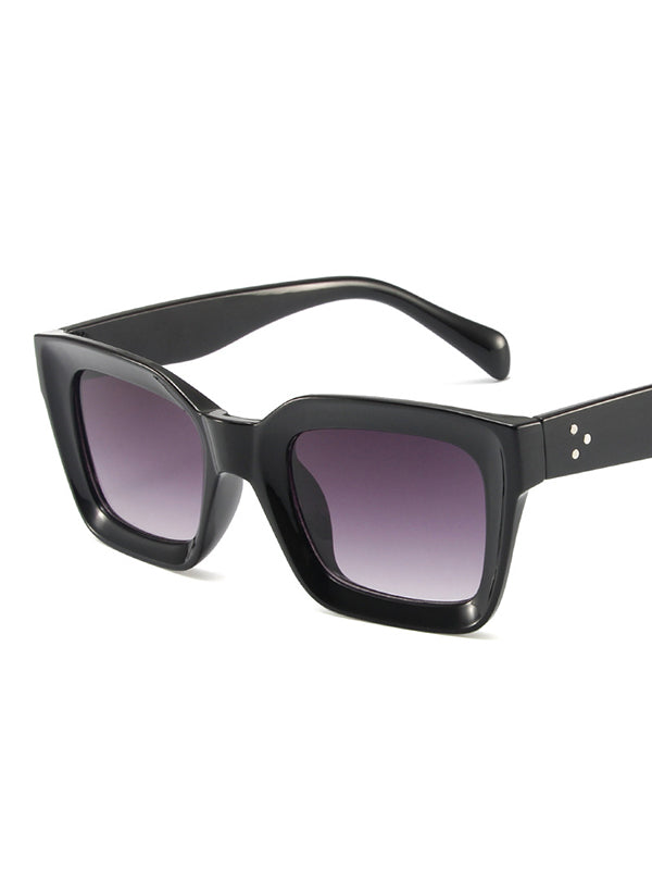 Geometric Sun-Protection Sunglasses Accessories