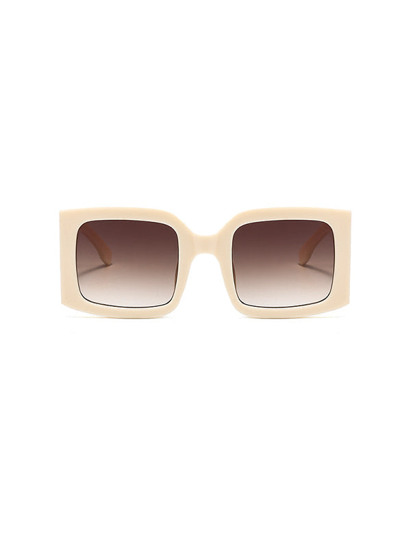 Geometric Sun-Protection Sunglasses Accessories