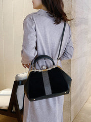 Geometric Sequined Split-Joint Handbags Crossbody Bags Bags