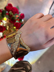 Geometric Rhine Stones Normcore Bracelet Accessories