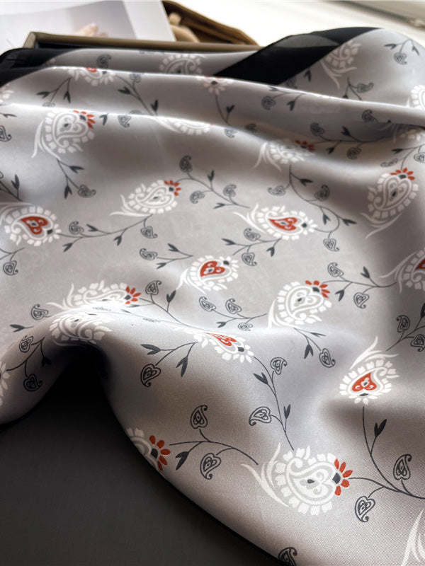 Flower Print Sun Protection Shawl&Scarf