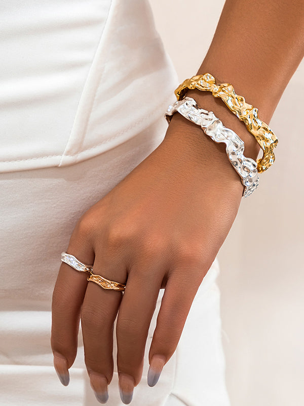 Geometric Solid Color Bracelet Accessories