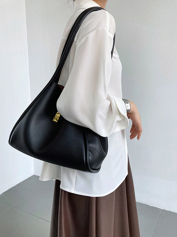 Stylish 3 Colors Solid Color Long Sleeves Blouse
