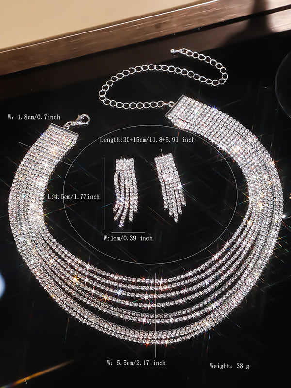 Layered Necklaces Accessories Drop Earrings