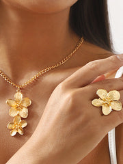 Flower Shape Rings Accessories + Necklaces Accessories