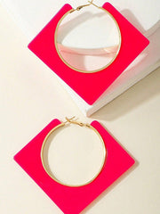 Geometric Normcore Drop Earrings