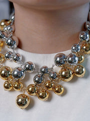 Geometric Solid Color Necklaces Accessories