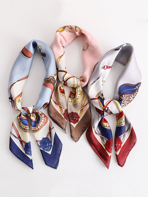 Artistic Retro Vintage Printed Shawl&Scarf