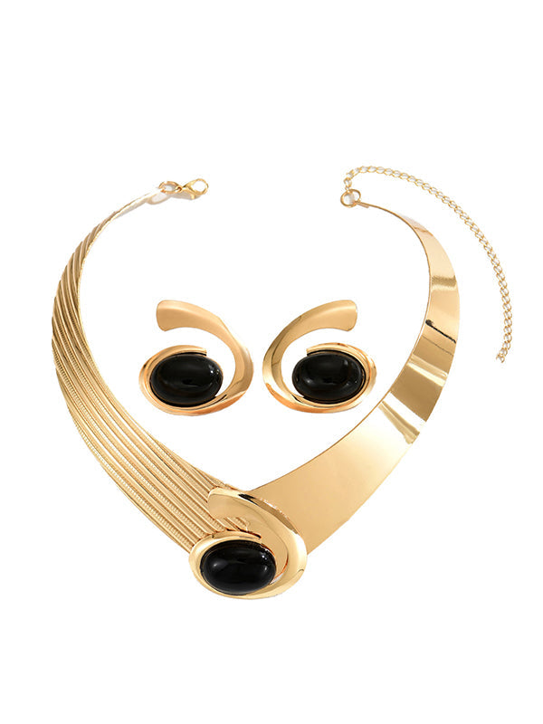 Geometric Necklaces Accessories Drop Earrings