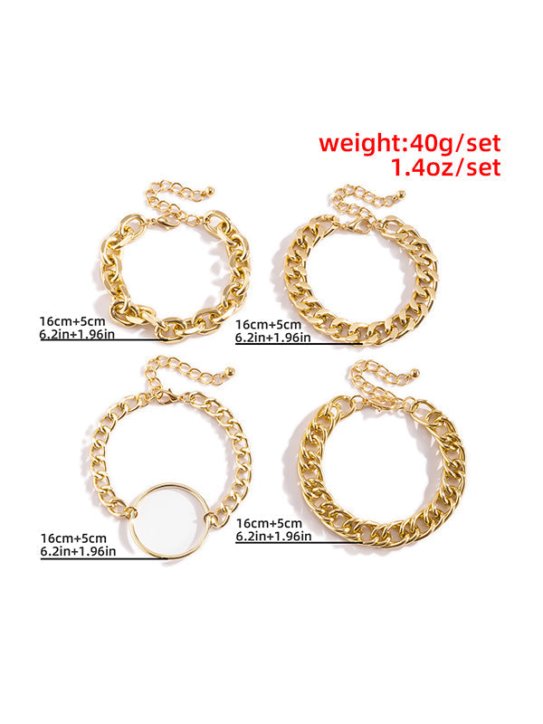 Original Cool Hollow Chains Bracelet