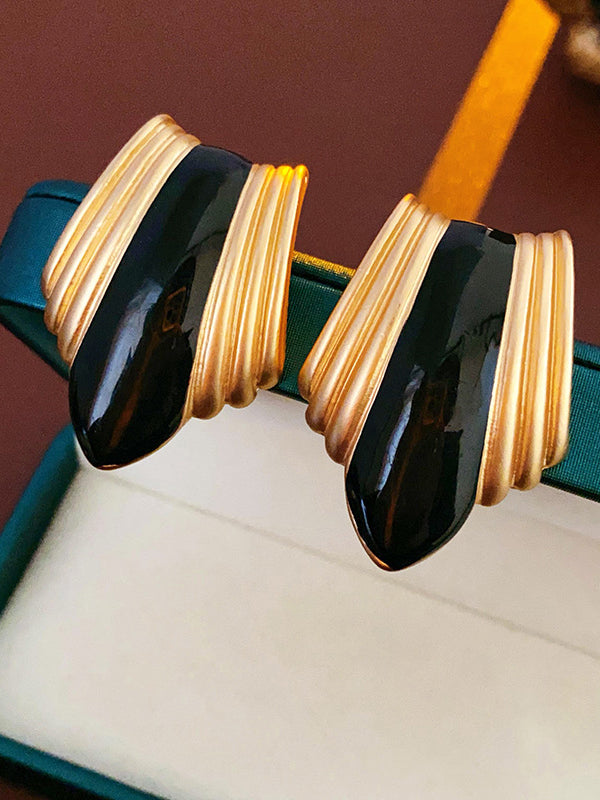 Geometric Drop Earrings