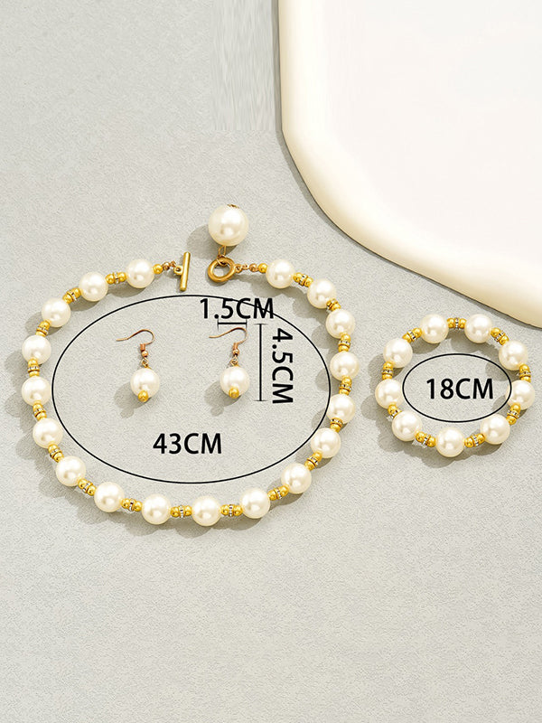 Geometric Necklaces Accessories Drop Earrings Bracelet Accessories