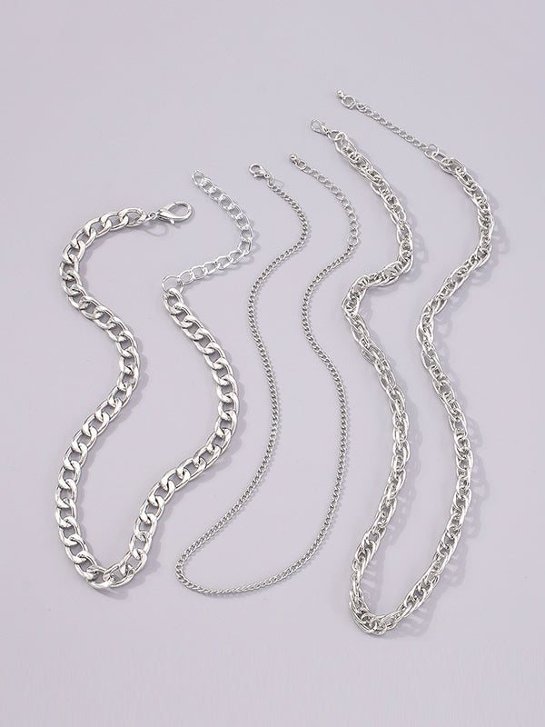 Original Cool Multi-Layered Chains Necklace