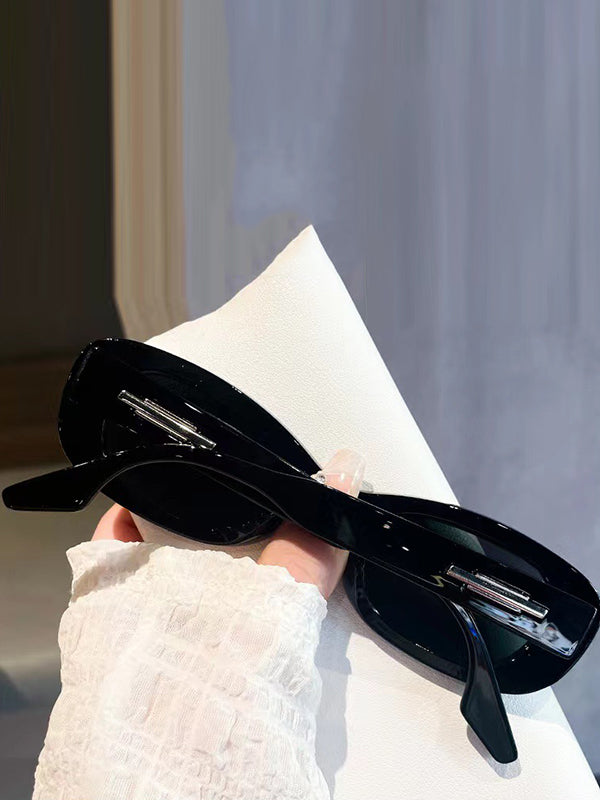 Geometric Sun-Protection Sunglasses Accessories