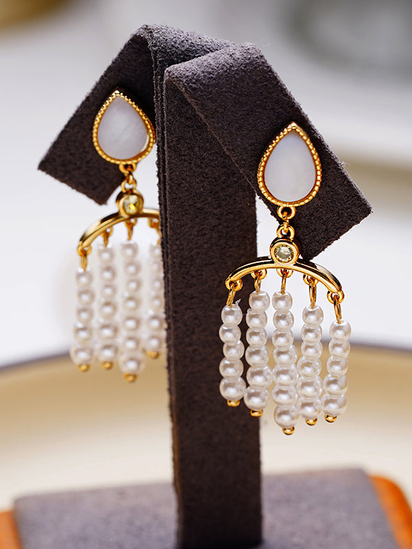 Original Elegant Tasseled Earrings Accessories