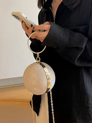 Chains Geometric Shiny Handbags Crossbody Bags Bags