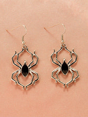 Halloween Pumpkin Skeleton Bat Earrings