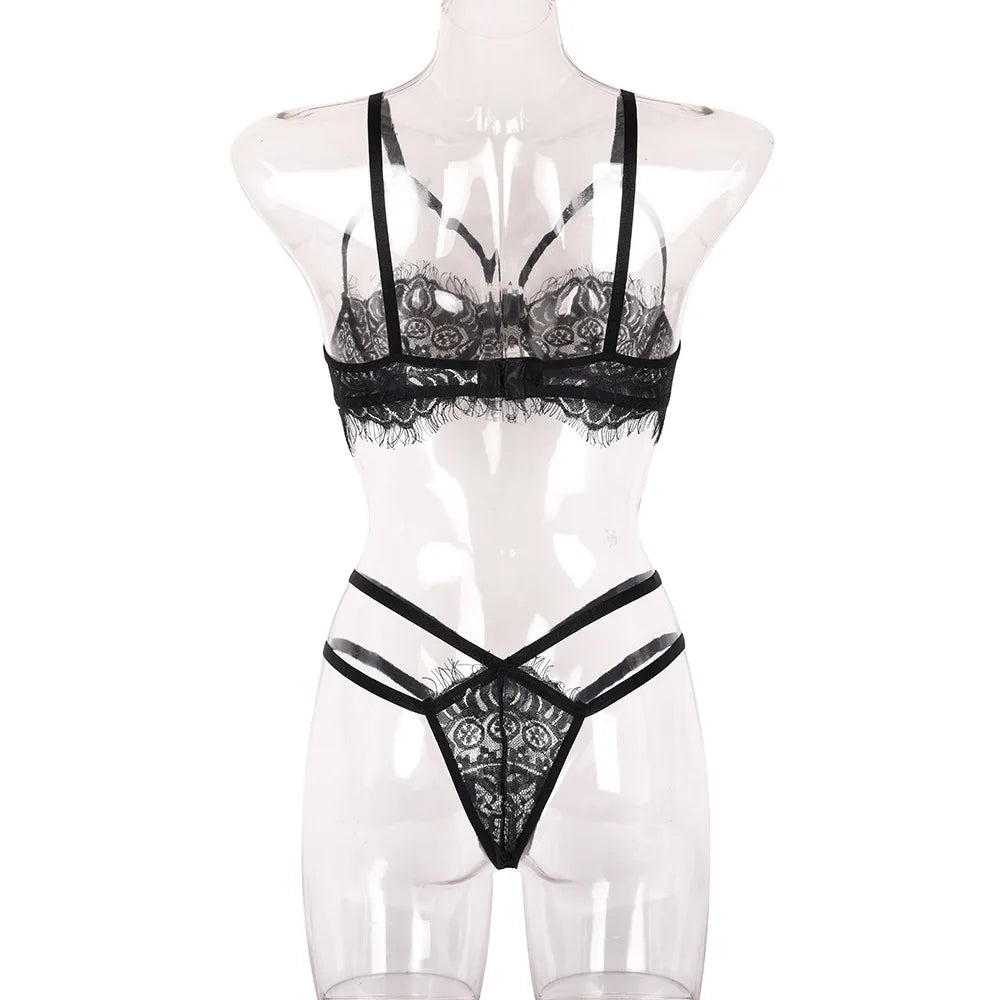 2 Piece Set Westerns Black